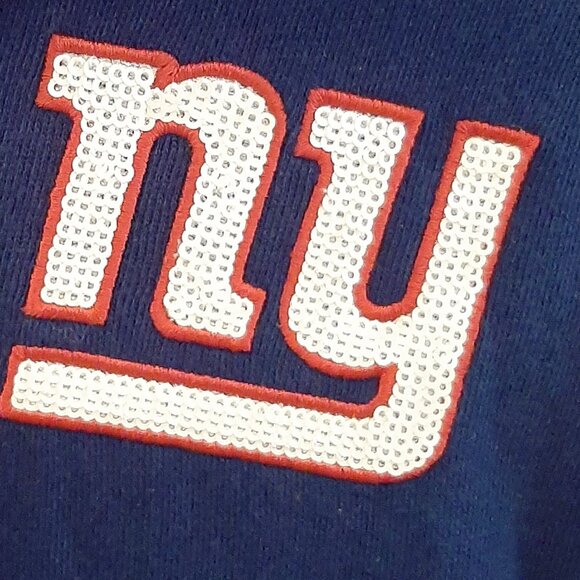 VS Pink NY Giants Jersey -Sz Small - Picture 1 of 5